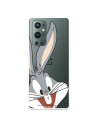 Coque pour OnePlus 9 Pro Officielle de Warner Bros Bugs Bunny Silhouette Transparente - Looney Tunes