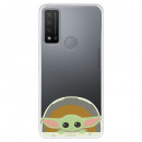 Funda para TCL 20R 5G Oficial de Star Wars Baby Yoda Sonrisas - The Mandalorian