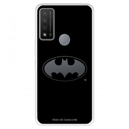 Funda para TCL 20R 5G Oficial de DC Comics Batman Logo Transparente - DC Comics