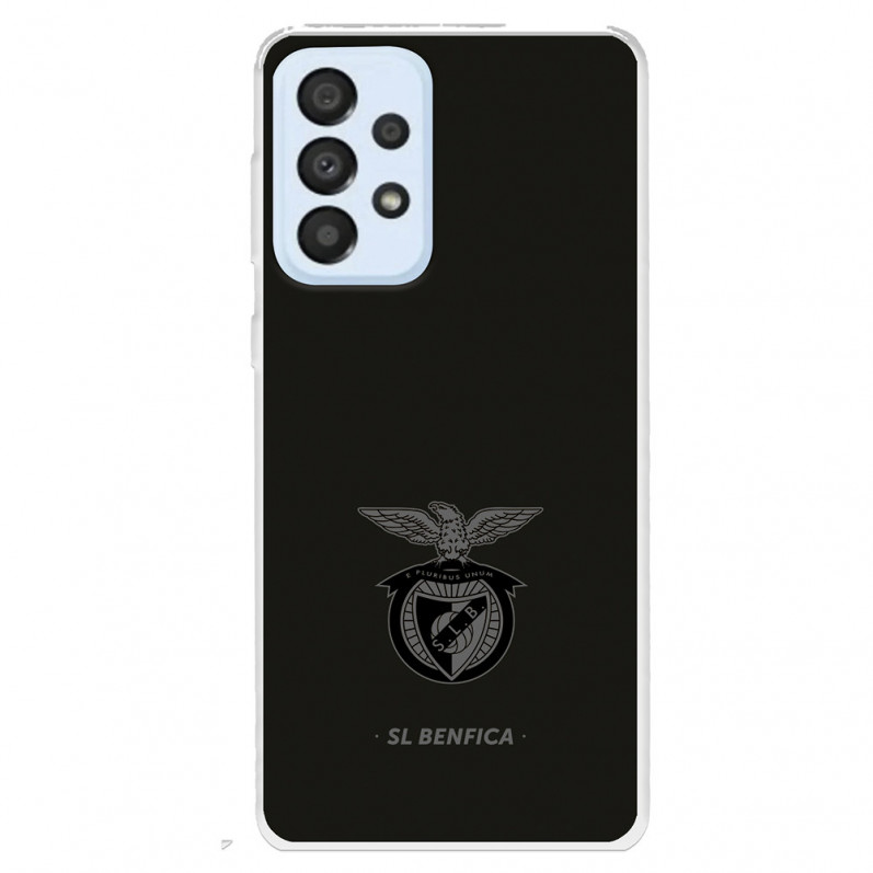 Funda para Samsung Galaxy A33 5G del Escudo Fondo Negro  - Licencia Oficial Benfica