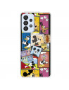 Funda para Samsung Galaxy A33 5G Oficial de Disney Mickey Comic - Clásicos Disney