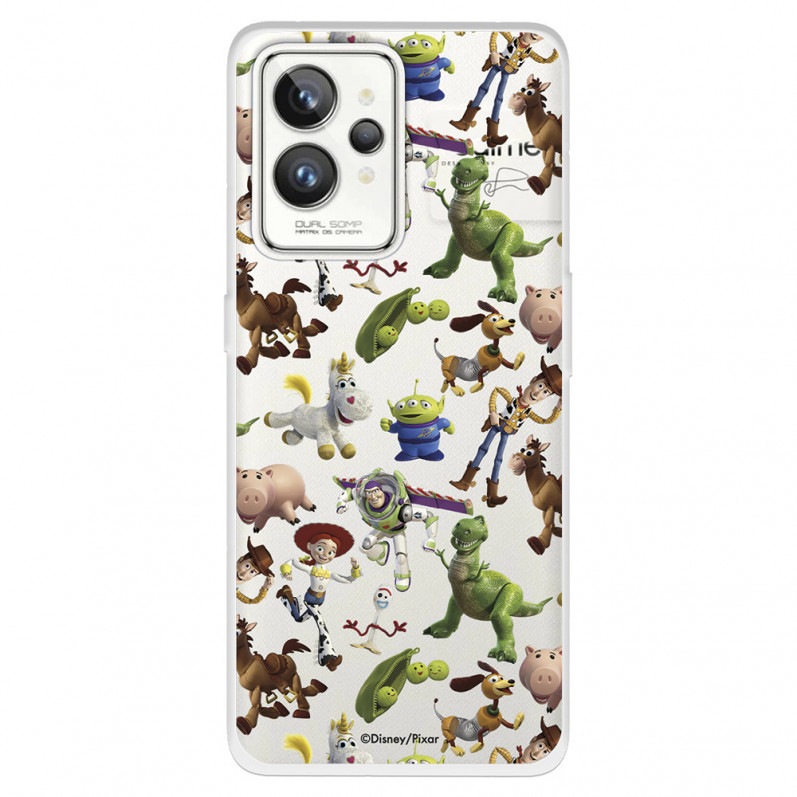 Funda para Realme GT 2 Pro Oficial de Disney Muñecos Toy Story Siluetas - Toy Story