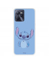 Funda para Realme C35 Oficial de Disney Stitch Azul - Lilo & Stitch