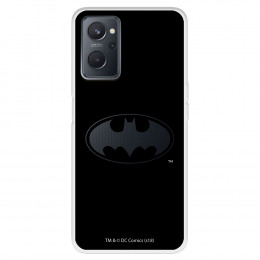 Funda para OPPO A76 Oficial de DC Comics Batman Logo Transparente - DC Comics