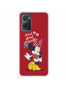 Funda para Realme 9i Oficial de Disney Minnie Mad About - Clásicos Disney