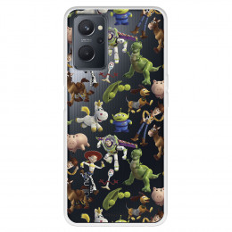 Funda para Realme 9i Oficial de Disney Muñecos Toy Story Siluetas - Toy Story