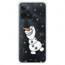 Funda para Realme C31 Oficial de Disney Olaf Transparente - Frozen