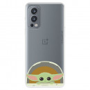 Funda para OnePlus Nord CE 2 Oficial de Star Wars Baby Yoda Sonrisas - The Mandalorian