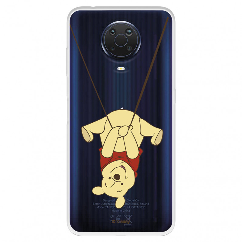 Funda para Nokia G10 Oficial de Disney Winnie  Columpio - Winnie The Pooh