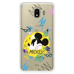 Funda para Samsung Galaxy J4 2018 Oficial de Disney Mickey Mickey Urban - Clásicos Disney