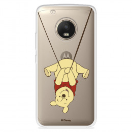 Funda para Motorola Moto G5 Plus Oficial de Disney Winnie  Columpio - Winnie The Pooh