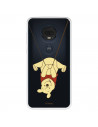 Funda para Motorola Moto G7 Plus Oficial de Disney Winnie  Columpio - Winnie The Pooh