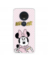 Funda para Motorola Moto G7 Plus Oficial de Disney Minnie Cold Balloon - Clásicos Disney