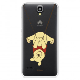 Funda para Huawei Y560 Oficial de Disney Winnie  Columpio - Winnie The Pooh