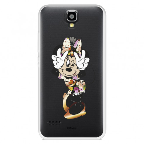 Funda para Huawei Y560 Oficial de Disney Minnie Posando - Clásicos Disney