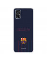 Funda para ZTE Blade V2020 del FC Barcelona Barsa Fondo Azul  - Licencia Oficial FC Barcelona