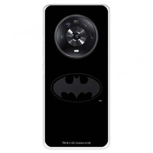 Funda para Huawei Honor Magic4 Lite Oficial de DC Comics Batman Logo Transparente - DC Comics