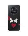 Funda para Huawei Honor Magic4 Lite Oficial de Disney Mickey y Minnie Beso - Clásicos Disney