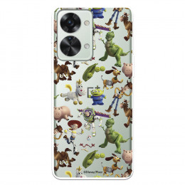 Funda para OnePlus Nord 2T 5G Oficial de Disney Muñecos Toy Story Siluetas - Toy Story