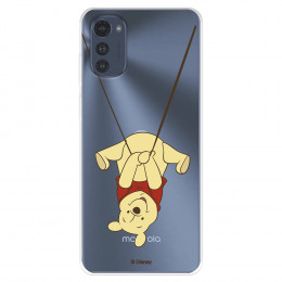 Funda para Motorola Moto E32 Oficial de Disney Winnie  Columpio - Winnie The Pooh