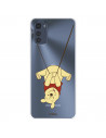 Funda para Motorola Moto E32 Oficial de Disney Winnie  Columpio - Winnie The Pooh