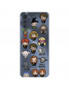 Funda para Motorola Moto E32 Oficial de Harry Potter Personajes Iconos - Harry Potter