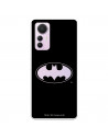 Funda para Xiaomi Mi 12 Lite 5G Oficial de DC Comics Batman Logo Transparente - DC Comics