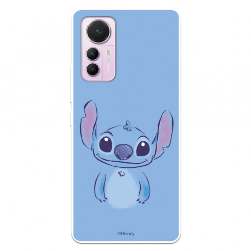 Funda para Xiaomi Mi 12 Lite 5G Oficial de Disney Stitch Azul - Lilo & Stitch