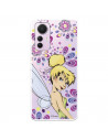 Funda para Xiaomi Mi 12 Lite 5G Oficial de Disney Campanilla Flores - Peter Pan