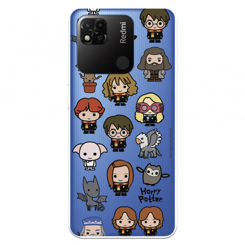 Coque pour Xiaomi Redmi 10A Officielle d'Harry Potter personnages Icones - Harry Potter