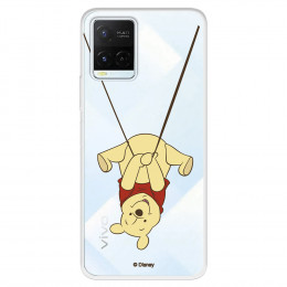 Funda para Vivo Y21 Oficial de Disney Winnie  Columpio - Winnie The Pooh