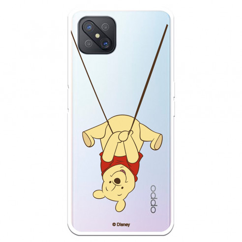 Funda para Oppo A92S Oficial de Disney Winnie  Columpio - Winnie The Pooh