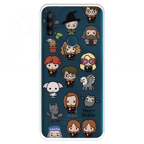 Funda para Alcatel 1SE 2020 Oficial de Harry Potter Personajes Iconos - Harry Potter