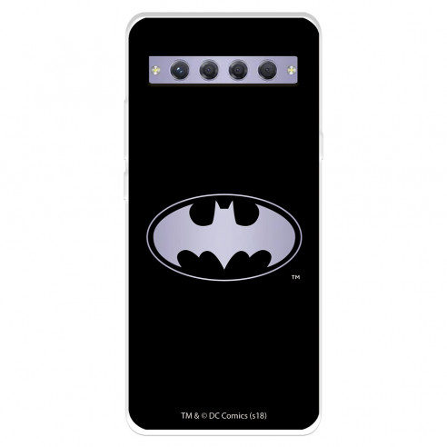 Funda para TCL 10 Plus Oficial de DC Comics Batman Logo Transparente - DC Comics