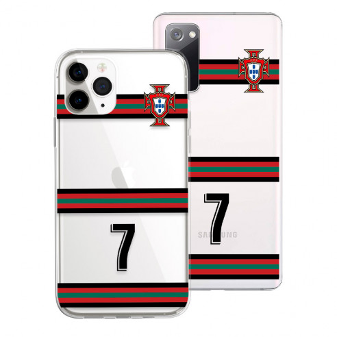 Coque Personnalisée Football - Licence Officielle Équipe du Portugal