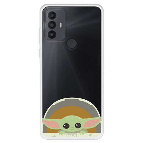 Funda para TCL 306 Oficial de Star Wars Baby Yoda Sonrisas - The Mandalorian