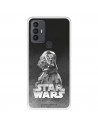 Funda para TCL 306 Oficial de Star Wars Darth Vader Fondo negro - Star Wars