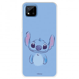 Funda para Realme Narzo 50 Oficial de Disney Stitch Azul - Lilo & Stitch