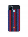 Funda para Realme C21Y del FC Barcelona Fondo Rayas Verticales  - Licencia Oficial FC Barcelona