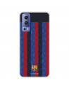 Funda para Vivo Y72 5G del FC Barcelona Fondo Rayas Verticales  - Licencia Oficial FC Barcelona