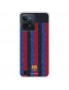 Funda para Realme C31 del FC Barcelona Fondo Rayas Verticales  - Licencia Oficial FC Barcelona