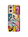 Funda para Oppo A96 5G Oficial de Disney Mickey Comic - Clásicos Disney