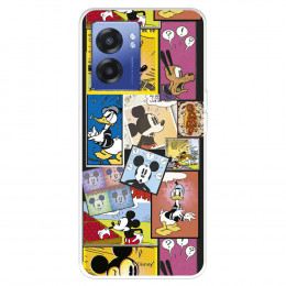 Funda para Realme Narzo 50 5G Oficial de Disney Mickey Comic - Clásicos Disney