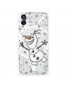 Coque pour Nothing Phone 1 Officielle de Disney Olaf Transparente - La Reine des Neiges