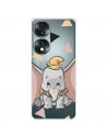 Coque pour Honor 70 Officielle de Disney Dumbo Silhouette Transparente - Dumbo