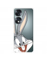 Coque pour Honor 70 Officielle de Warner Bros Bugs Bunny Silhouette Transparente - Looney Tunes