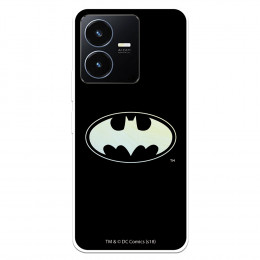 Funda para Vivo Y22S Oficial de DC Comics Batman Logo Transparente - DC Comics