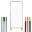 Coque Silicone Cordon Transparente pour Samsung Galaxy S20
