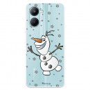 Funda para Realme C33 Oficial de Disney Olaf Transparente - Frozen