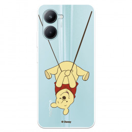 Funda para Realme C33 Oficial de Disney Winnie  Columpio - Winnie The Pooh